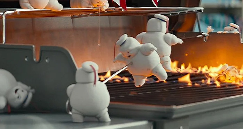 Stay Puft o Homem Marshmallow, em miniatura